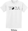 Yin Yang Yoga Text Kids T-shirt