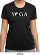 Yin Yang Yoga Text Ladies Dry Wicking T-shirt
