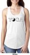 Yin Yang Yoga Text Ladies Ideal Tank Top