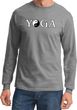 Yin Yang Yoga Text Long Sleeve