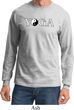 Yin Yang Yoga Text Long Sleeve