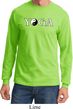 Yin Yang Yoga Text Long Sleeve