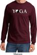 Yin Yang Yoga Text Long Sleeve