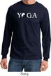Yin Yang Yoga Text Long Sleeve
