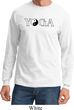 Yin Yang Yoga Text Long Sleeve
