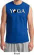 Yin Yang Yoga Text Muscle Shirt