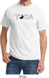 Yin Yang Yoga Text T-shirt