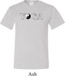 Yin Yang Yoga Text Tall T-shirt