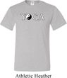 Yin Yang Yoga Text Tall T-shirt