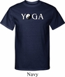 Yin Yang Yoga Text Tall T-shirt