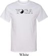 Yin Yang Yoga Text Tall T-shirt