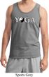 Yin Yang Yoga Text Tank Top