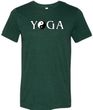 Yin Yang Yoga Text Tri Blend Tee