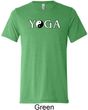 Yin Yang Yoga Text Tri Blend Tee