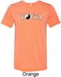Yin Yang Yoga Text Tri Blend Tee