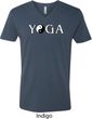 Yin Yang Yoga Text V-neck