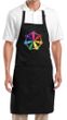 Yoga Apron 7 Chakra Circle Full Length Apron with Pockets