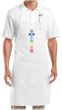 Yoga Apron 7 Colored Chakras Full Length Apron with Pockets
