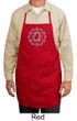 Yoga Apron Anahata Heart Chakra - Apron with 3 pockets