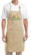 Yoga Apron Downward Human Full Length Apron with Pockets