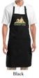 Yoga Apron Downward Human Full Length Apron with Pockets