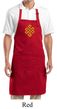 Yoga Apron Endless Knot Full Length Apron with Pockets