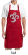 Yoga Apron Grey Distressed OM Full Apron with Pockets