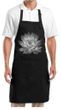 Yoga Apron Lotus Flower Full Length Apron with Pockets