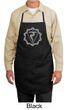 Yoga Apron Manipura Chakra Meditation Full Length Apron with Pockets
