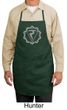 Yoga Apron Manipura Chakra Meditation Full Length Apron with Pockets
