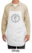 Yoga Apron Manipura Chakra Meditation Full Length Apron with Pockets