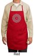 Yoga Apron Sahasrara Chakra Meditation Full Length Apron with Pockets