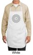 Yoga Apron Sahasrara Chakra Meditation Full Length Apron with Pockets