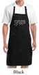 Yoga Apron Sanskrit Yoga Text Full Length Apron with Pockets