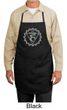 Yoga Apron Vishuddha Chakra Meditation Full Length Apron with Pockets