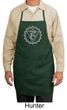 Yoga Apron Vishuddha Chakra Meditation Full Length Apron with Pockets