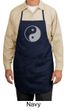 Yoga Apron Yin Yang Big Print Full Length Apron with Pockets