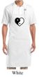 Yoga Apron Yin Yang Heart Full Length Apron with Pockets