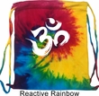 Yoga Bag Brushstroke Aum Tie Dye Bag