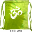 Yoga Bag Brushstroke Aum Tie Dye Bag