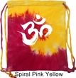 Yoga Bag Brushstroke Aum Tie Dye Bag