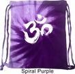 Yoga Bag Brushstroke Aum Tie Dye Bag