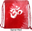 Yoga Bag Brushstroke Aum Tie Dye Bag