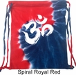 Yoga Bag Brushstroke Aum Tie Dye Bag