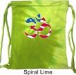 Yoga Bag Patriotic Om Tie Dye Bag
