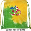 Yoga Bag Patriotic Om Tie Dye Bag