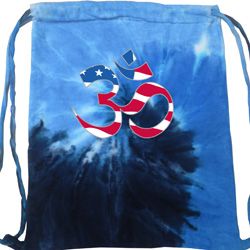 Yoga Bag Patriotic Om Tie Dye Bag Yoga Bag Patriotic Om Tie Dye Bag