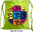 Yoga Bag Pop Art Om Tie Dye Bag