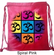 Yoga Bag Pop Art Om Tie Dye Bag