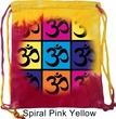 Yoga Bag Pop Art Om Tie Dye Bag